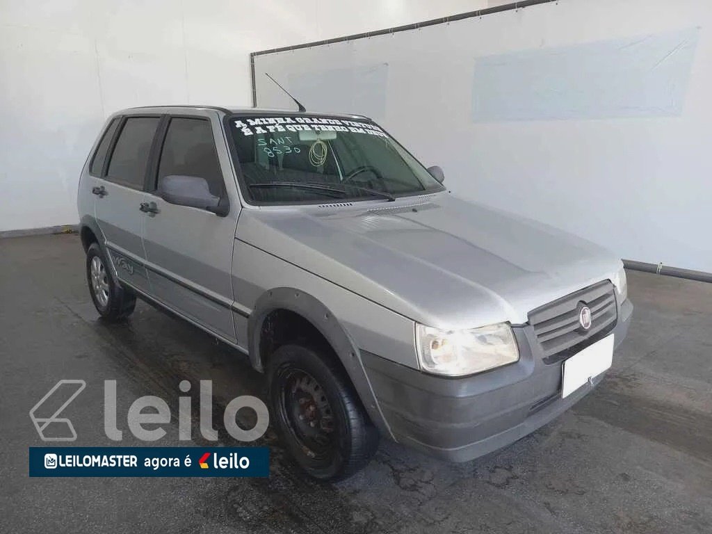FIAT UNO MILLE WAY ECONOMY (2P/4P) ANO 2012