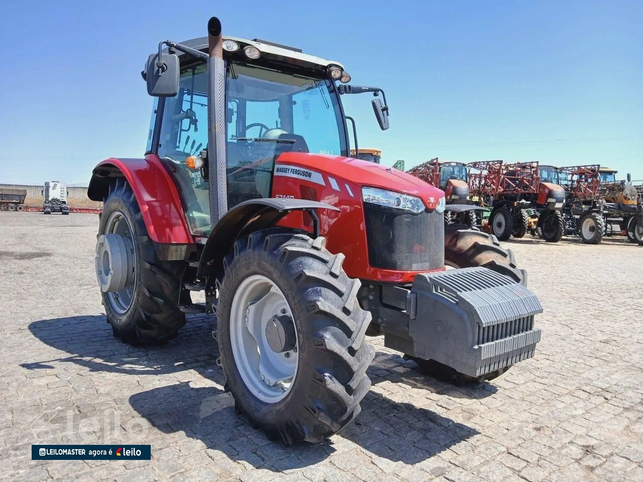 TRATOR  MASSEY FERGUSON MF 6714R DYNA-4 ANO 2022