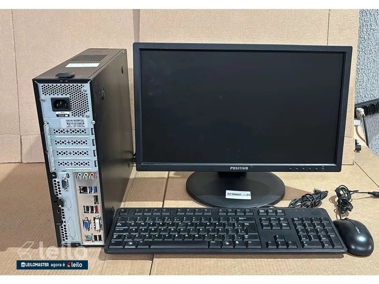 I5 4GB S/ HD SEM CABOS / MOUSE TECLADO MONITOR 19 POLEGADAS